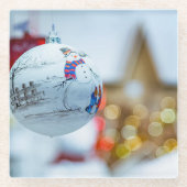 Dessous-de-verre En Verre Noël (Devant)