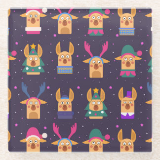 Dessous-de-verre En Verre Noël mignon