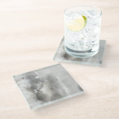 Dessous-de-verre En Verre Objets mystiques - Gris (Incliné)