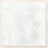 Dessous-de-verre En Verre Objets mystiques - Gris (Dos)