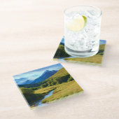 Dessous-de-verre En Verre Oblivion Né de Lethe (Incliné)