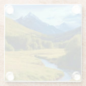 Dessous-de-verre En Verre Oblivion Né de Lethe (Dos)