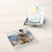 Dessous-de-verre En Verre Obsédés par la conquête de l'impossible (Incliné)