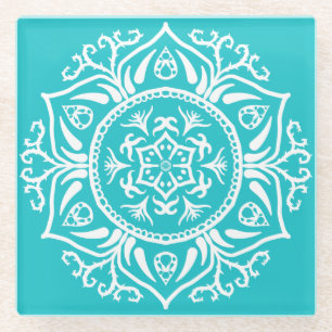 Dessous-de-verre En Verre Oceana Mandala