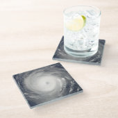 Dessous-de-verre En Verre Oeil de l'ouragan (Incliné)