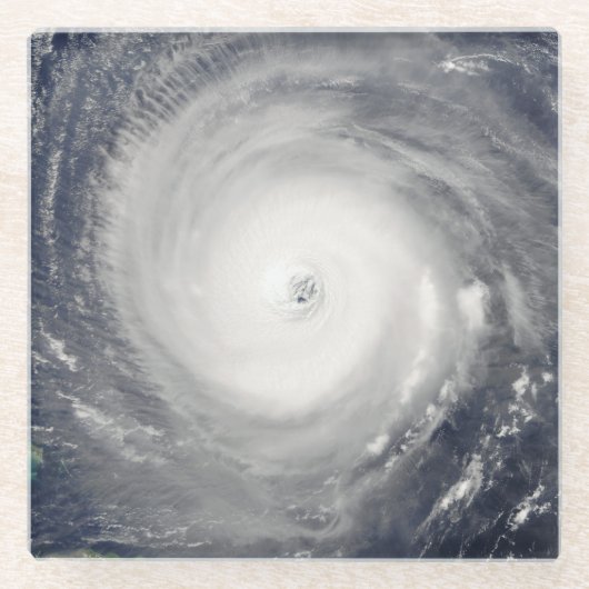 Dessous-de-verre En Verre Oeil de l'ouragan (Devant)