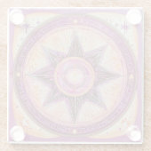 Dessous-de-verre En Verre Oh belle étoile (Dos)