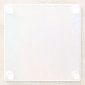 Dessous-de-verre En Verre Opal précieux (Dos)