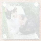 Dessous-de-verre En Verre Opera Phantom Chat (Dos)