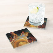 Dessous-de-verre En Verre Opportunité photo (Incliné)