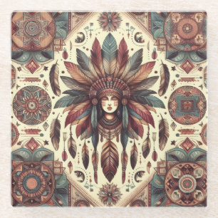 Dessous-de-verre En Verre Orientation spirituelle