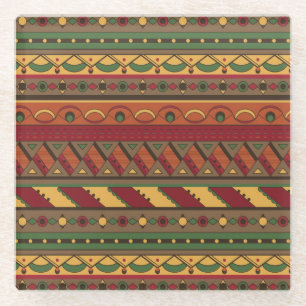 Dessous-de-verre En Verre Origine ethnique