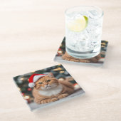 Dessous-de-verre En Verre Ornement (Incliné)