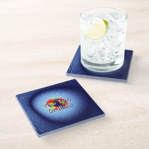 Dessous-de-verre En Verre Où naissent les Jelly Beans