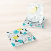 Dessous-de-verre En Verre Ours polaire (Incliné)