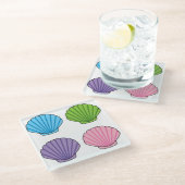 Dessous-de-verre En Verre Pack de Pastel (Incliné)