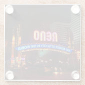 Dessous-de-verre En Verre Panneau Reno Arch #1 Dessous de verre en verre (Dos)