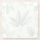 Dessous-de-verre En Verre Paradise Palms (Dos)