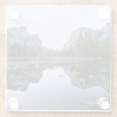 Dessous-de-verre En Verre Parc national de Yosemite (Dos)