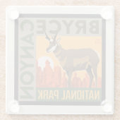 Dessous-de-verre En Verre Parc national du Bryce Canyon | Utah (Dos)