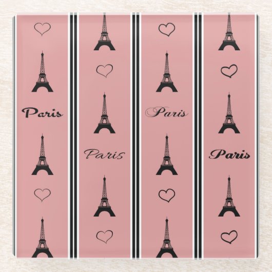 Dessous-de-verre En Verre Paris (Devant)