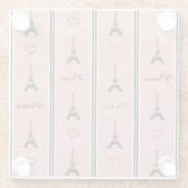 Dessous-de-verre En Verre Paris (Dos)