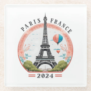Dessous-de-verre En Verre Paris France 2024 Dessous de verre en verre, Tour 