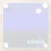 Dessous-de-verre En Verre Passage au clair de lune (Dos)