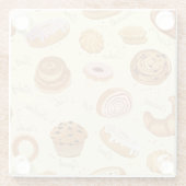 Dessous-de-verre En Verre Pâtisseries (Dos)