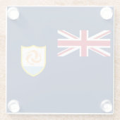 Dessous-de-verre En Verre Patriotic Flag (Dos)