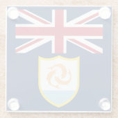 Dessous-de-verre En Verre Patriotic Flag (Dos)