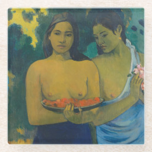 Dessous-de-verre En Verre Paul Gauguin - Deux femmes tahitiennes