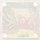 Dessous-de-verre En Verre Paul Gauguin - Femmes tahitiennes / Parau Api (Dos)
