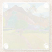 Dessous-de-verre En Verre Paul Gauguin - Paysage tahitien (Dos)