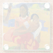 Dessous-de-verre En Verre Paul Gauguin - Quand Vous Marierez-Vous ? (Dos)