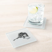 Dessous-de-verre En Verre Pause d'automne (Incliné)