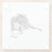 Dessous-de-verre En Verre Pause d'automne (Dos)