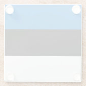 Dessous-de-verre En Verre Pavillon Estonie (Dos)