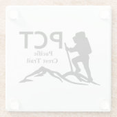 Dessous-de-verre En Verre PCT - Pacific Crest Trail (Dos)