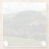 Dessous-de-verre En Verre Pennant Valley Wales (Dos)