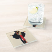 Dessous-de-verre En Verre Perdu à Paris (Incliné)