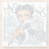 Dessous-de-verre En Verre Père Noël Baby (Dos)