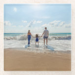 Dessous-de-verre En Verre Personnalisé à double face<br><div class="desc">Dessous de verre de verre personnalisé double face</div>