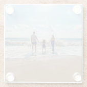 Dessous-de-verre En Verre Personnalisé à double face (Dos)