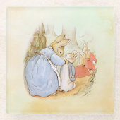 Dessous-de-verre En Verre Peter Rabbit (maman) (Devant)