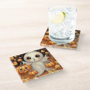 Dessous-de-verre En Verre Petit fantôme 1