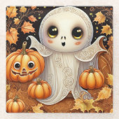 Dessous-de-verre En Verre Petit fantôme 1 (Devant)