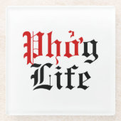 Dessous-de-verre En Verre Phở g Life (Devant)