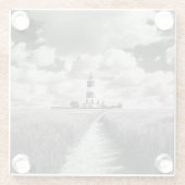 Dessous-de-verre En Verre Phare de Happisburgh (Dos)