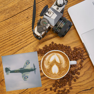 Dessous-de-verre En Verre Photo d'avion, aviation amusante et cool